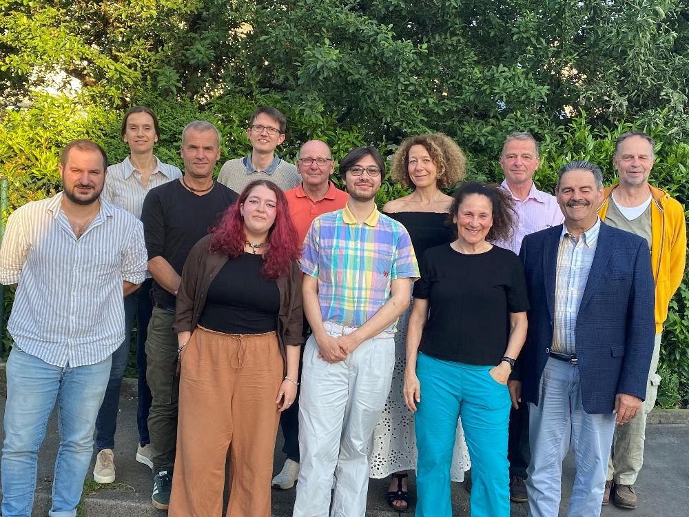 Von links nach rechts oberste Reihe: Fr. Ramira Schiffer, und Hr. Dr. Tilman Fischer Von links nach rechts mittlere Reihe: Hr. Volker Licht, Hr. Christof Vonderstraß, Hr. Roland Herr, Fr. Caroline Amann (stellvertretende Ortsvorsteherin), Hr. Martin Gnädinger und Hr. Thomas Braun Von links nach rechts unterste Reihe: Fr. Marcella Vonderstraß, Hr. Jan-Savin Schieber, Fr. Sabine Lutz-Bonengel und Hr. Bernhard Schätzle (Ortsvorsteher)  