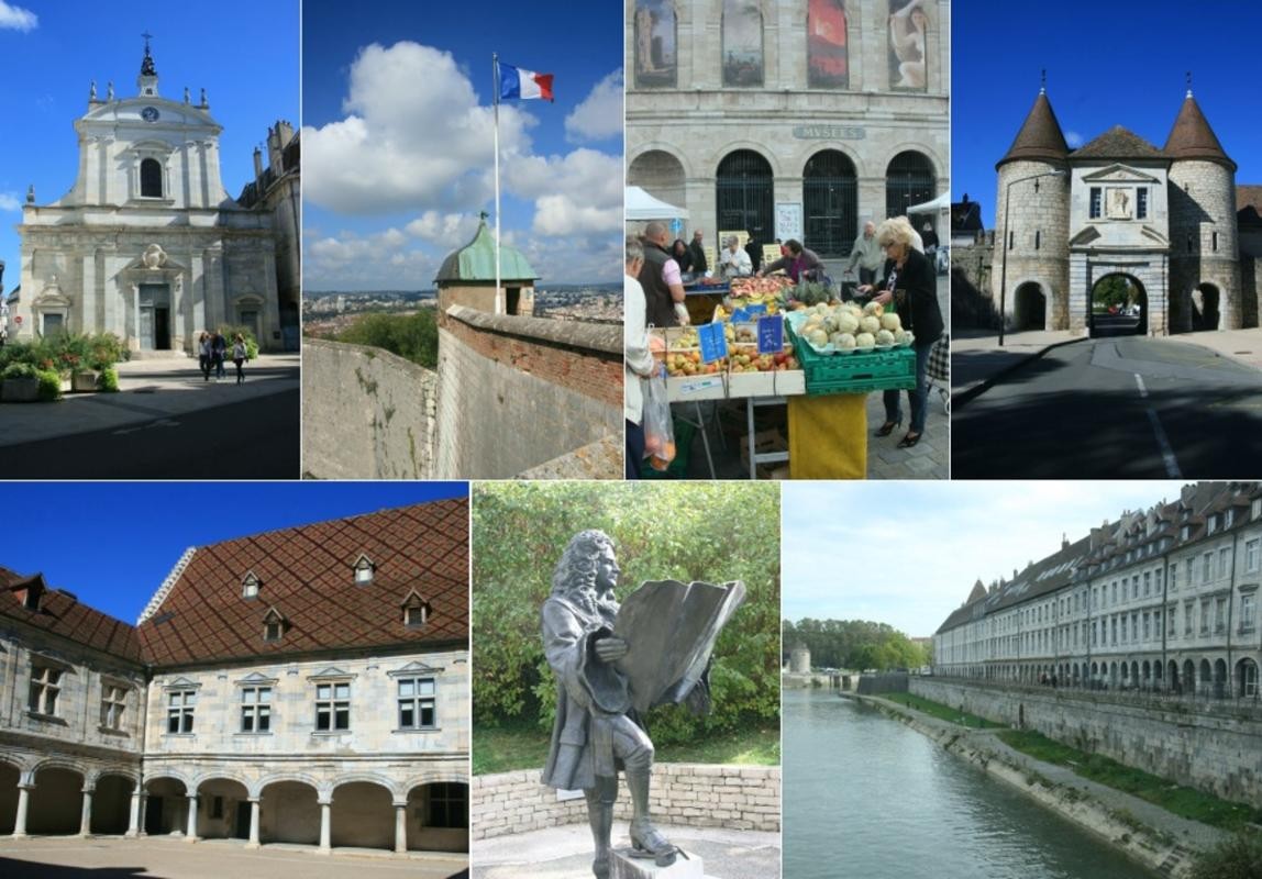 Impressionen aus der Partnerstadt Besançon, Frankreich. Fotos: Rolf Jackisch