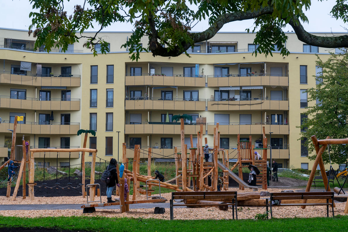 Kinderspielplatz in der Schildacker Siedlung