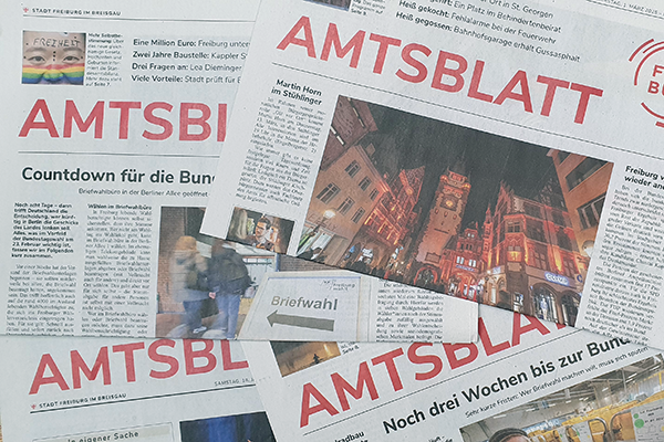 Mehrere Amtsblätter - Weiterleitung zum Archiv