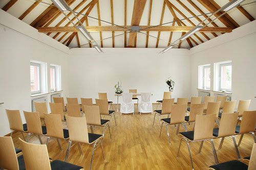 Der Bürgersaal in Munzingen, in dem Trauungen stattfinden.