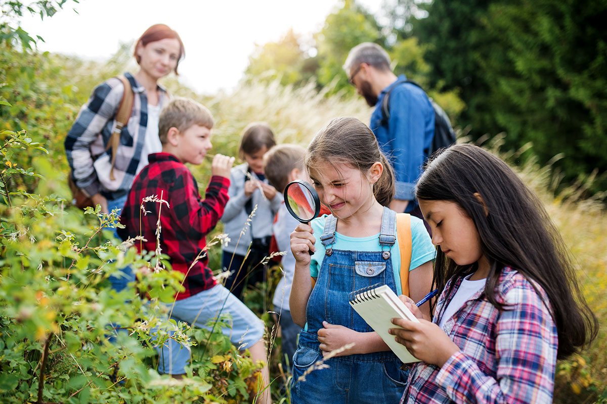 Kinder in der Natur
