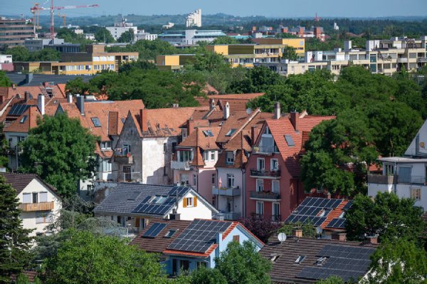 Blick auf Freiburg