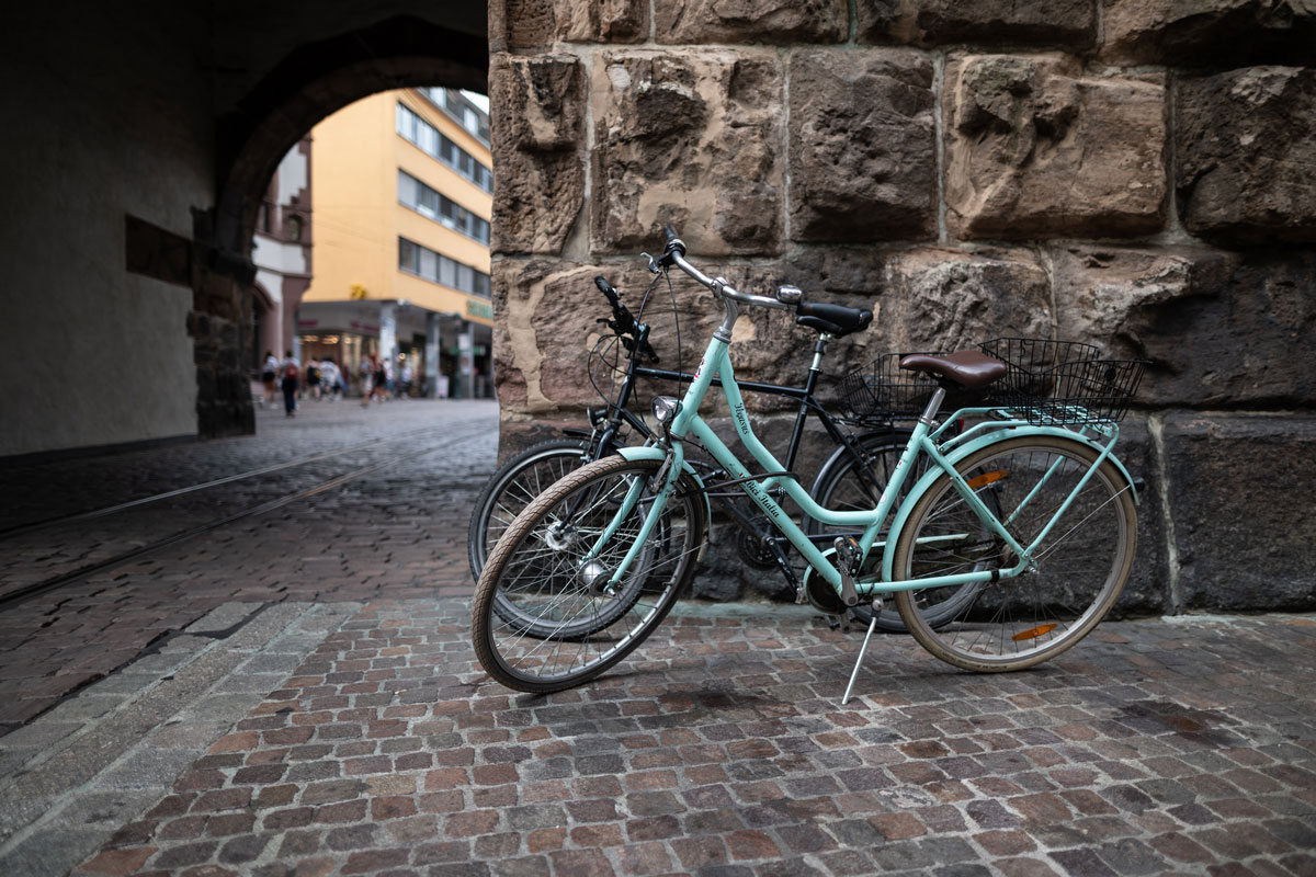 Fahrrad am Martinstor