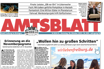 Download der Ausgabe 850 Titelbild der Ausgabe 850