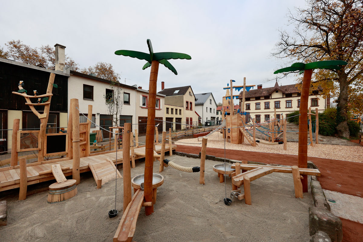 Kinderspielplatz in der Knopfhäusle Siedlung