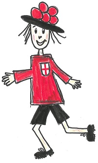gezeichnet von Karin Welz, Freiburg