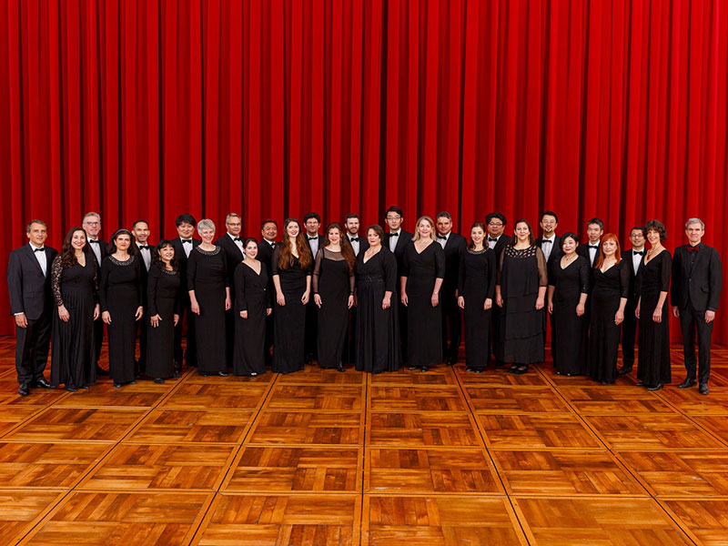 Gruppenbild des Opernchor des Theaters