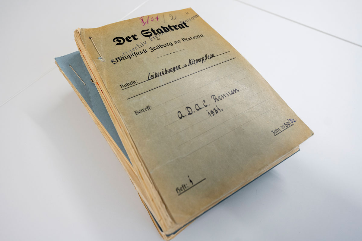 Akte zum ADAC-Rennen