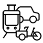 Icon: Stadtgebäude