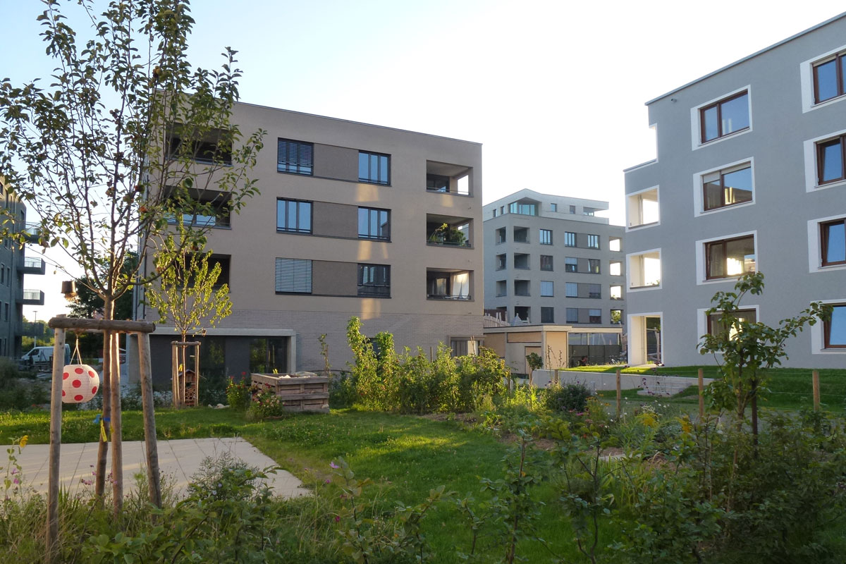 Visualisierung Wohnhof