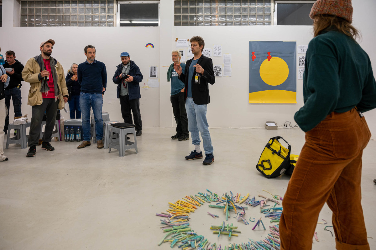 Ausstellungsansicht, Vernissage, Rede