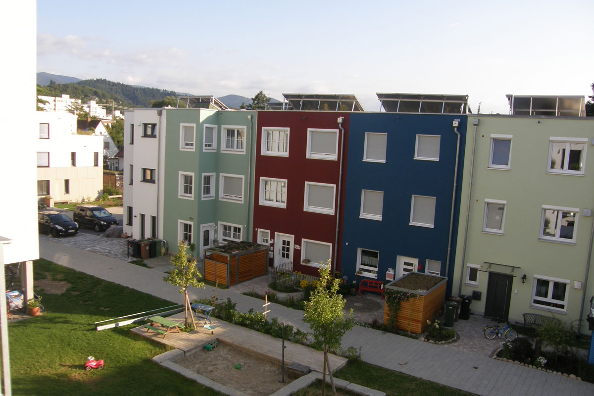 Visualisierung Wohnhof