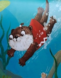 Buchauszug: Ottermädchen Lotta taucht