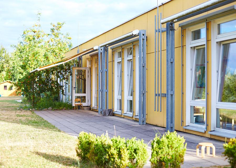 Außenansicht der Kita "Die Wilde 13"