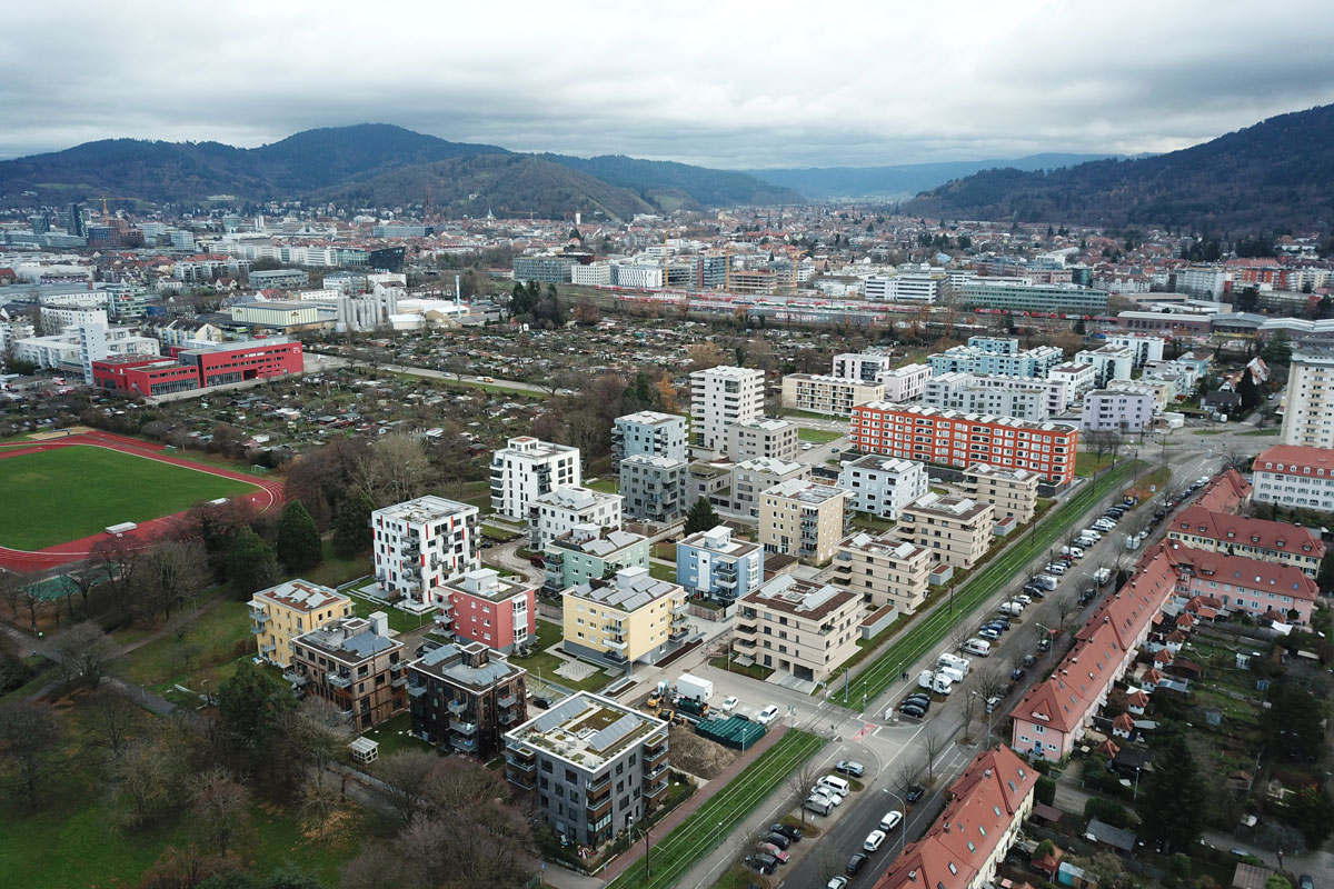 Visualisierung Wohnhof