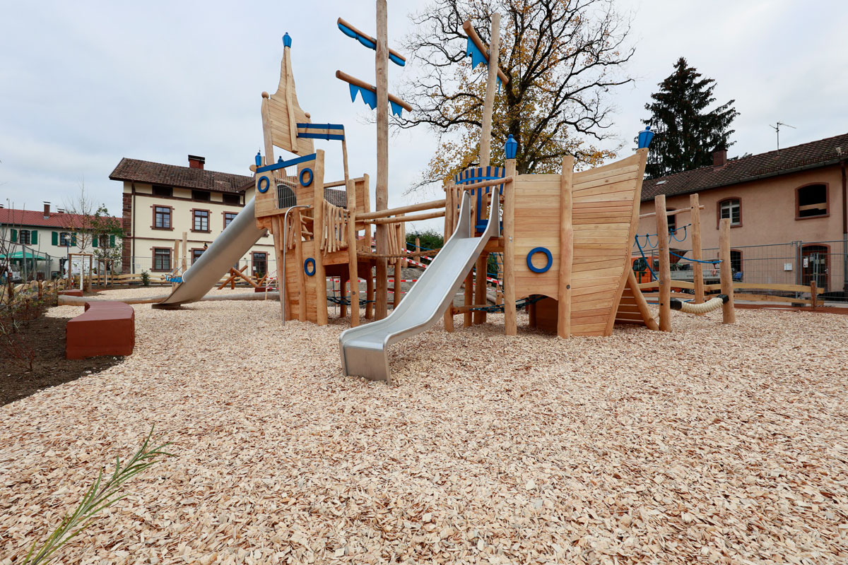 Kinderspielplatz in der Knopfhäusle Siedlung