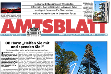 Download der Ausgabe 826 Titelbild der Ausgabe 826